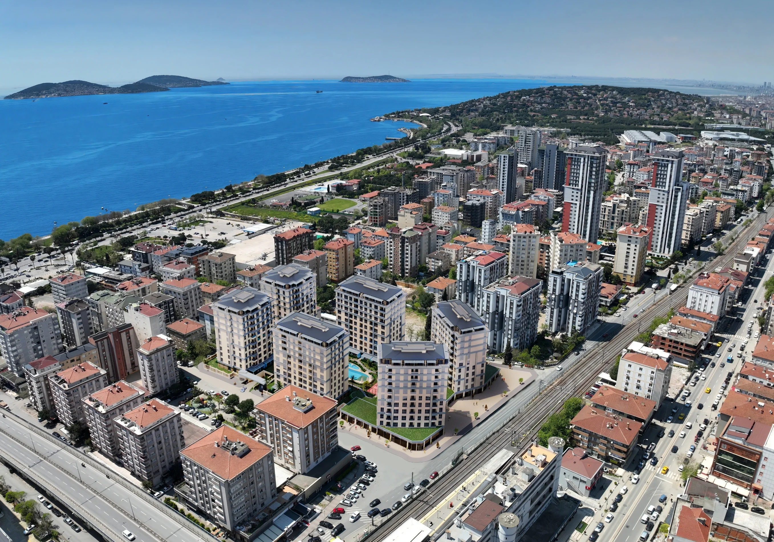 Tria Kordonboyu Havadan Görünüm