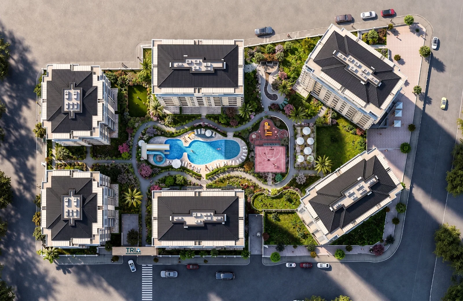 Tria Kordonboyu Yerleşim Planı
